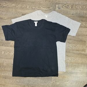 Black and Gray T-Shirt Set